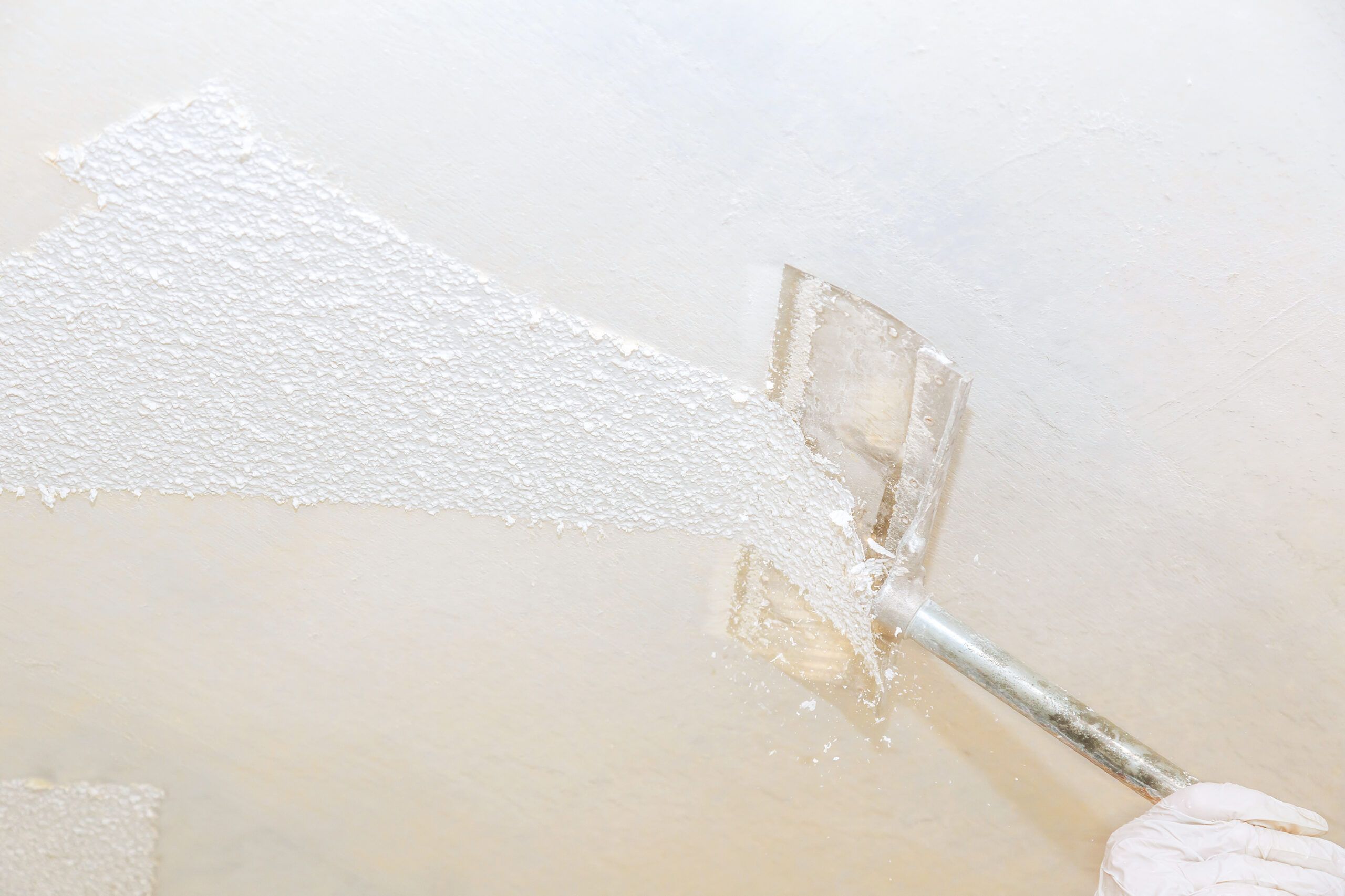 How to Easily Remove Popcorn Ceiling - This Old House