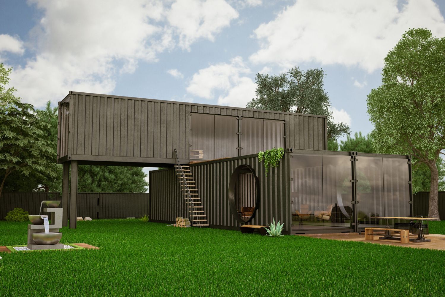 Shipping container home