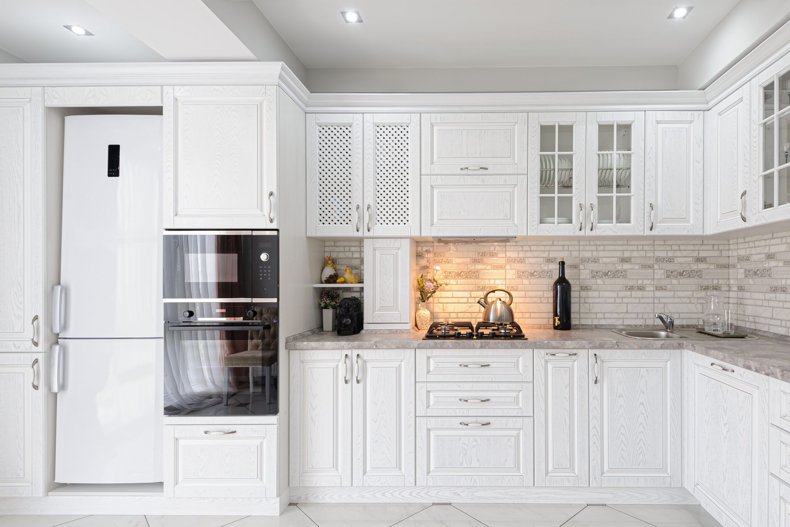 An image of cabinets and kitchens.