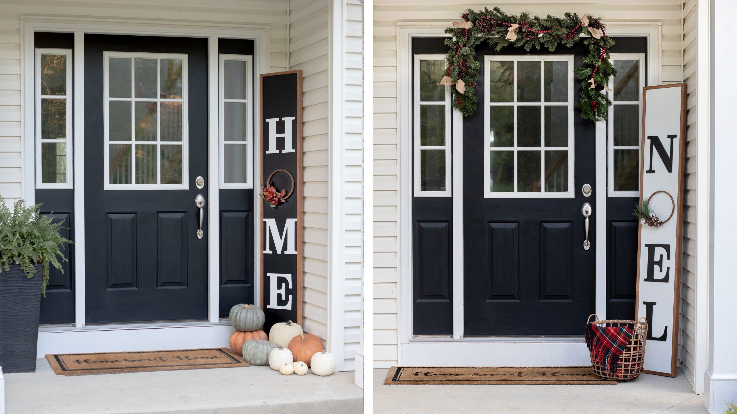 DIY Reversible Porch Sign - The House on Silverado