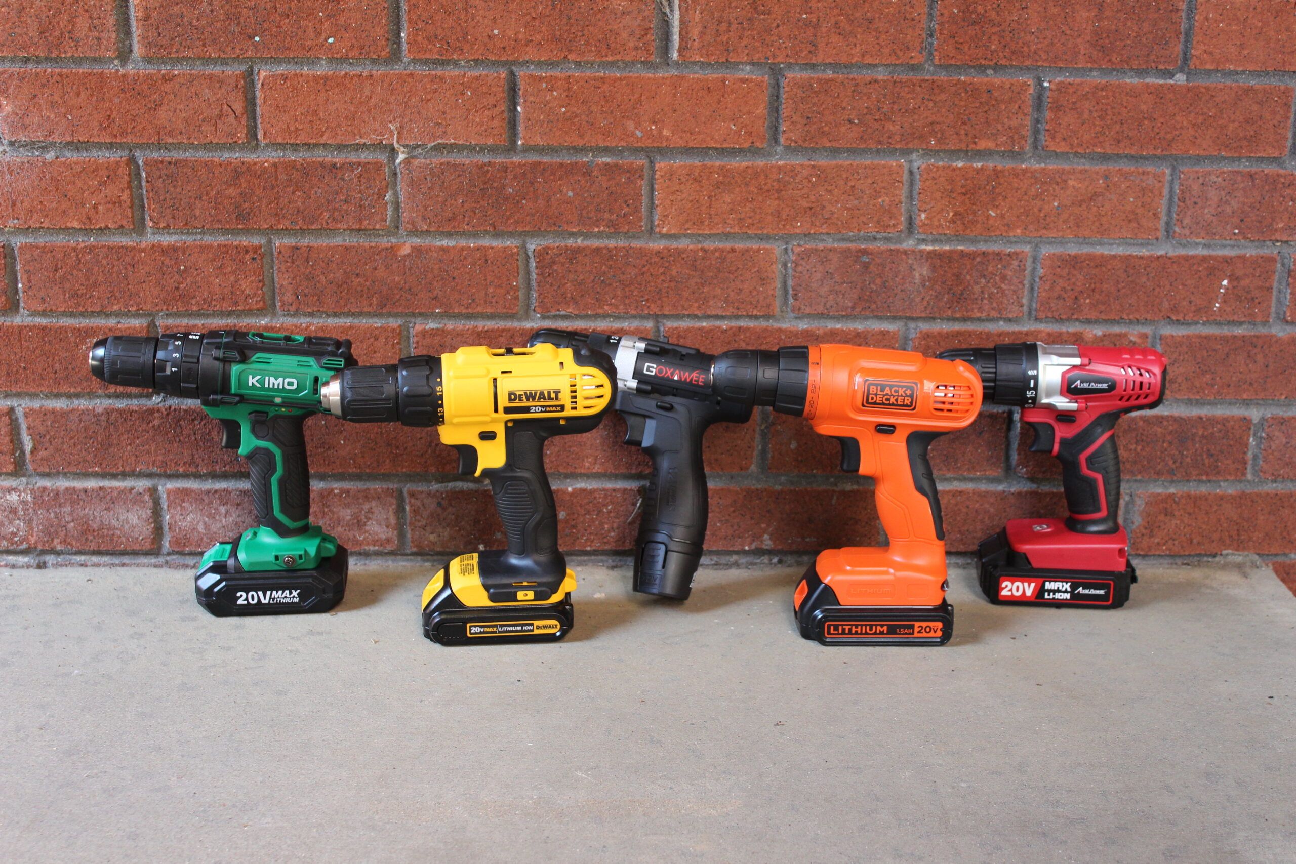 Powering and charging Black & Decker drills