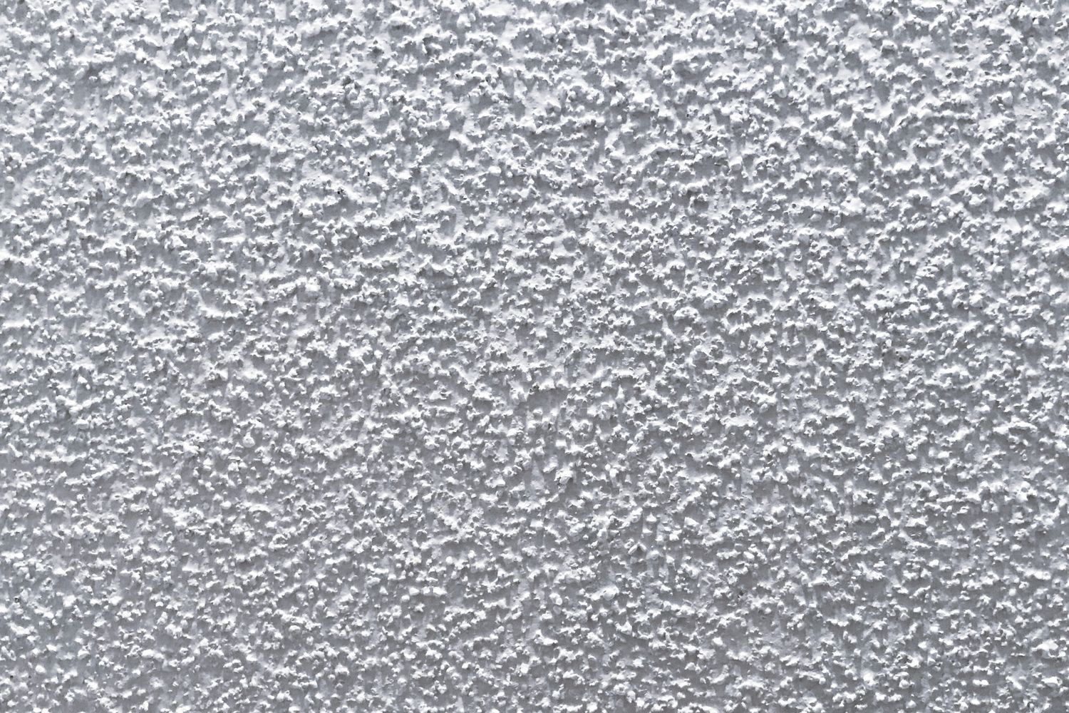 A popcorn ceiling in need of cleaning.