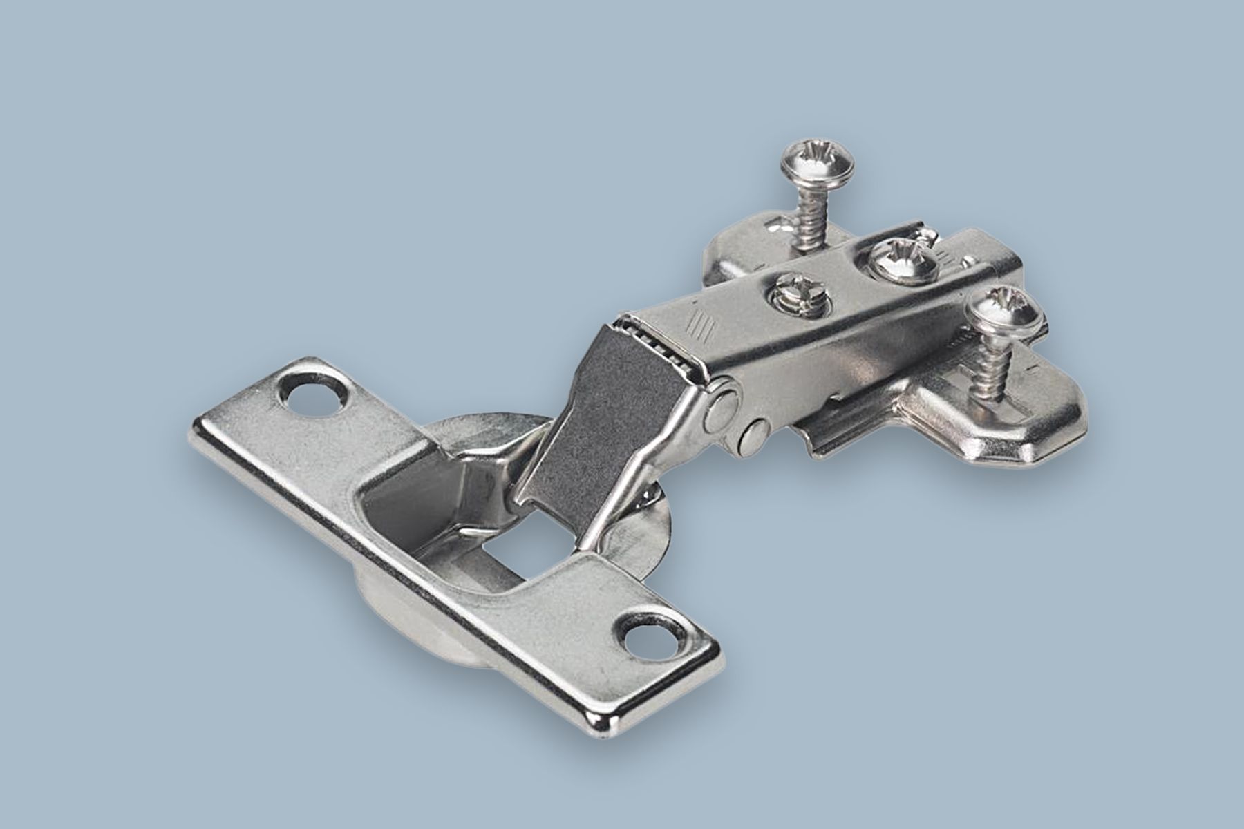 Self Locking Hinge Set, Noiseless Folding Hinges Scratch Resistant