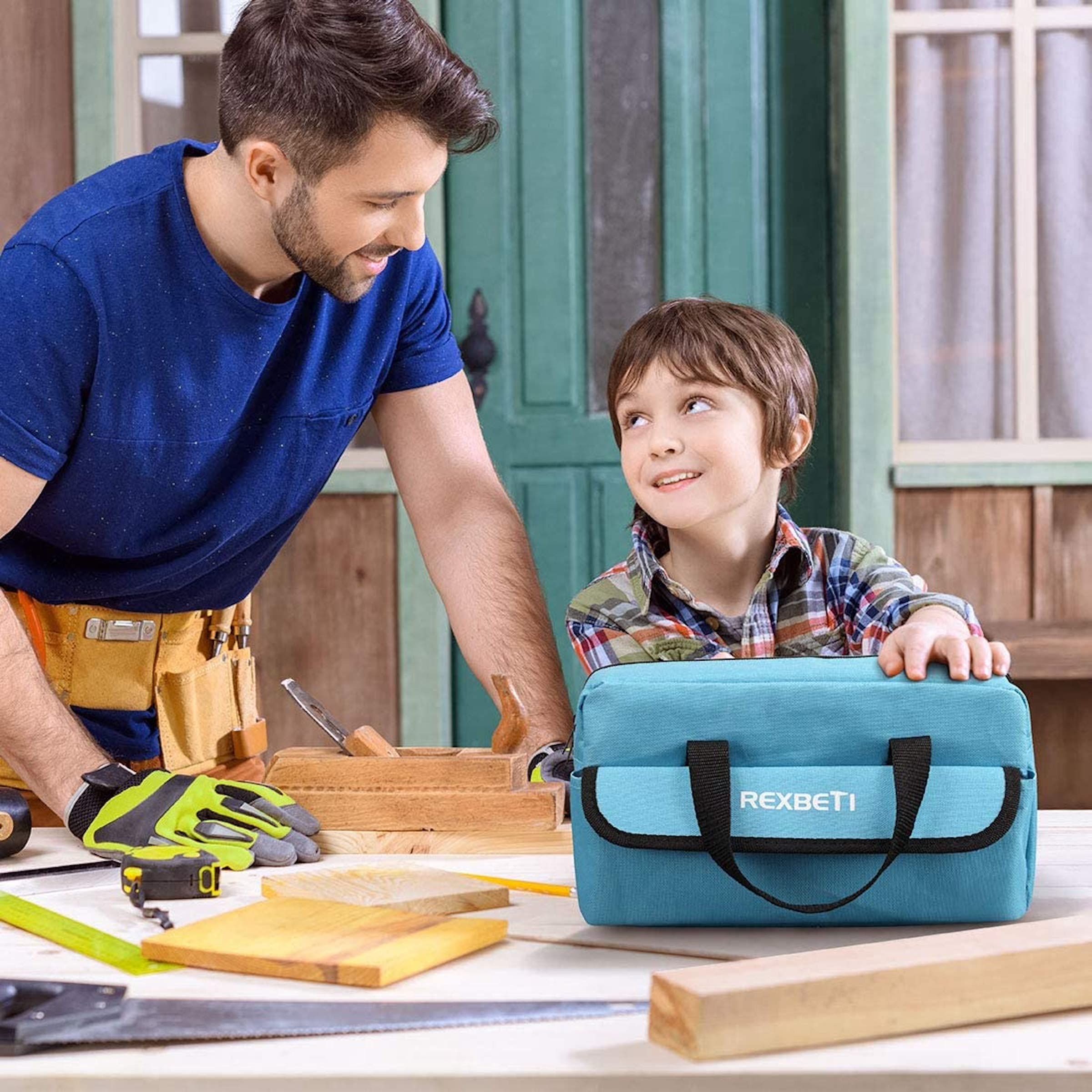 Black & Decker Junior Power Workbench Workshop with Action Lights & So –  Emayzing