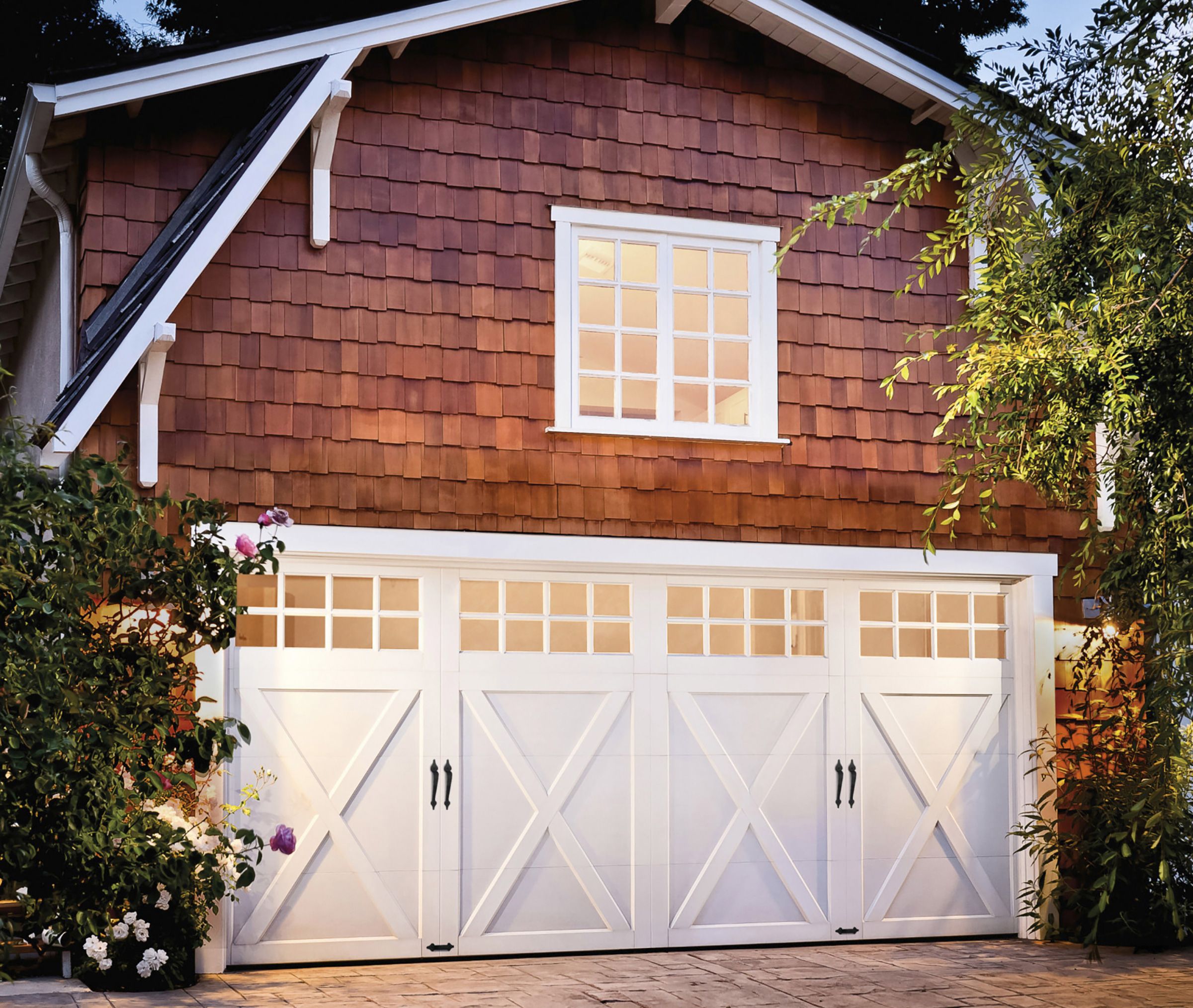 Can I add a garage door opener to a custom-made garage door? 2