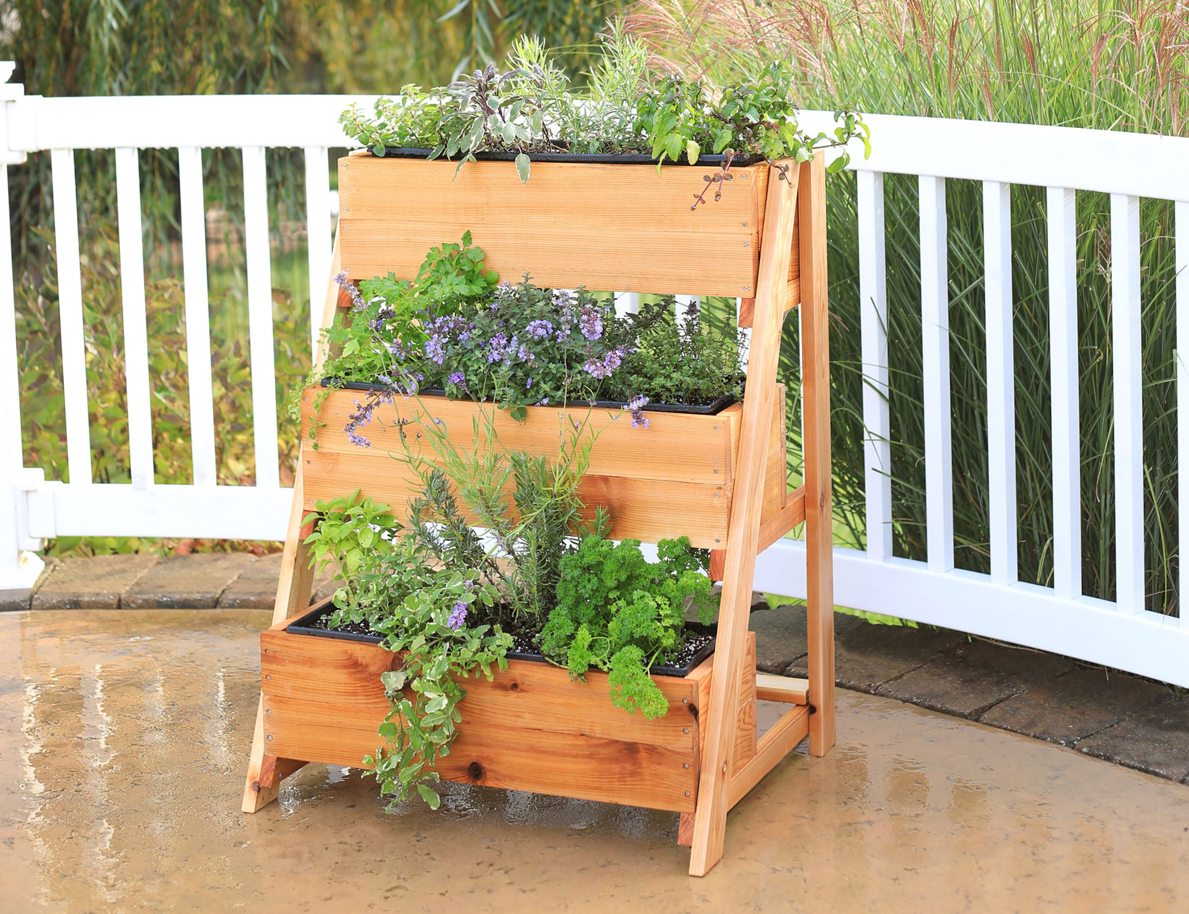 DIY Tiered Herb Garden Planter - Jenna Sue Design