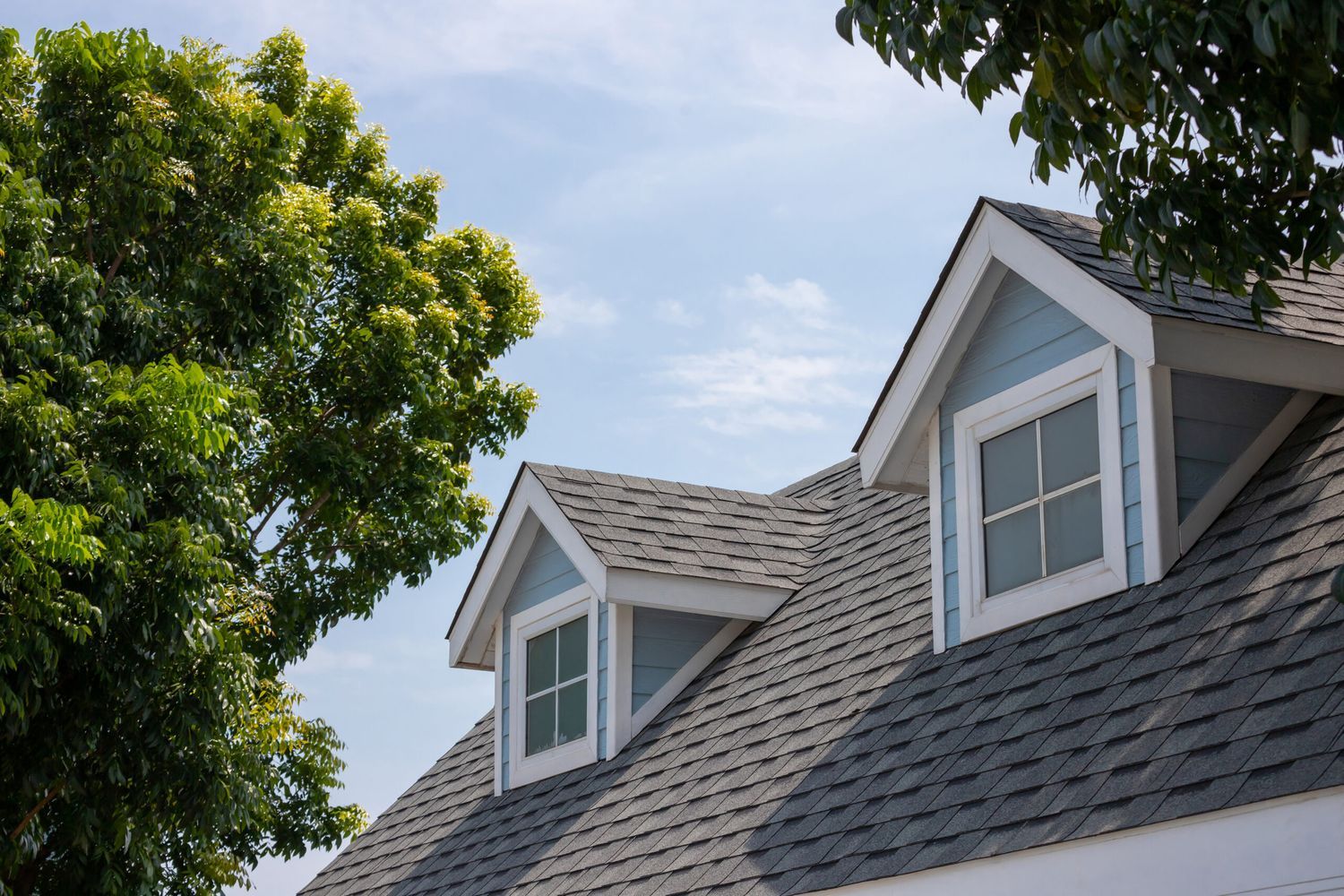 A roof, which should be checked for problems.