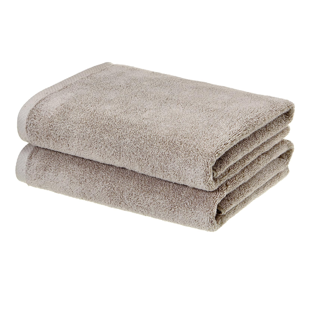 Amazon Basics Quick-Dry Luxurious SoftBath Towel Logo
