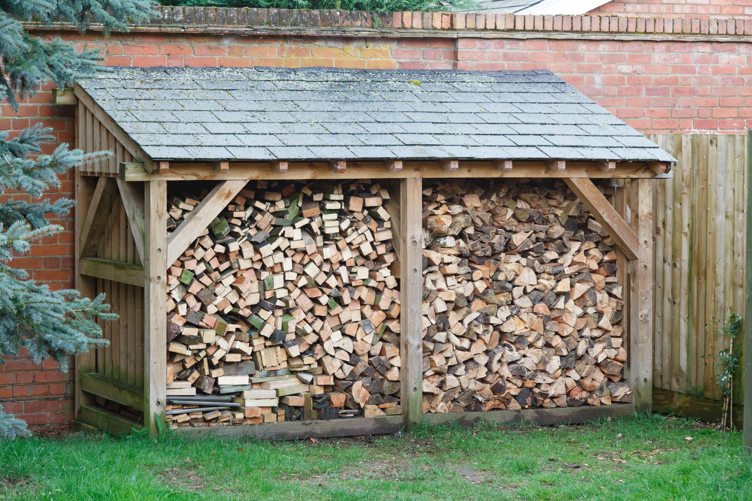 How to build a lean to shed for wood