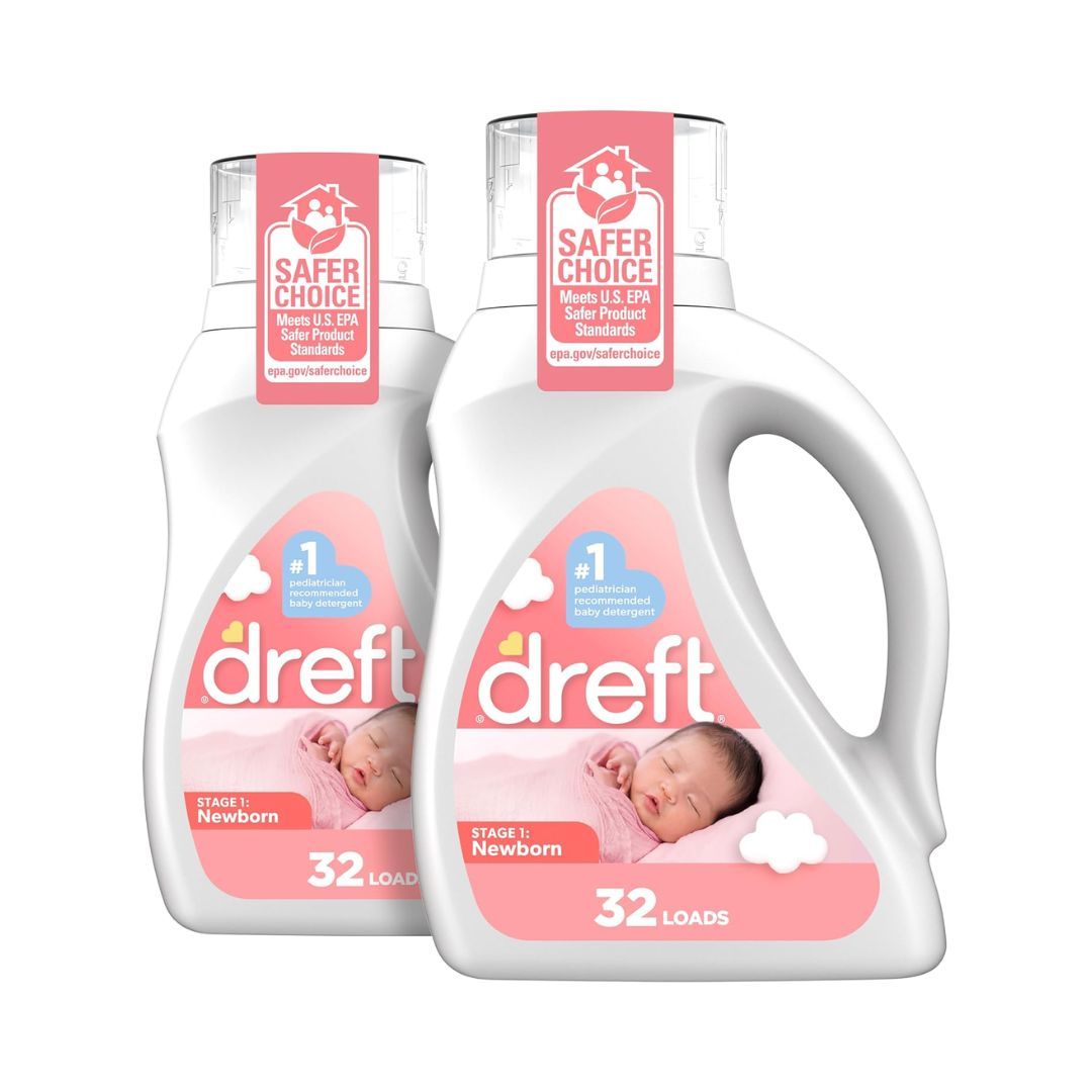 Hypoallergenic Liquid Baby Laundry Detergent Logo
