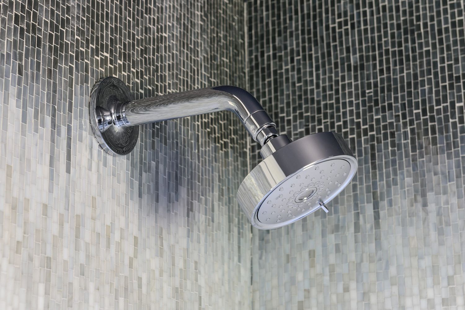 A clean shower head.