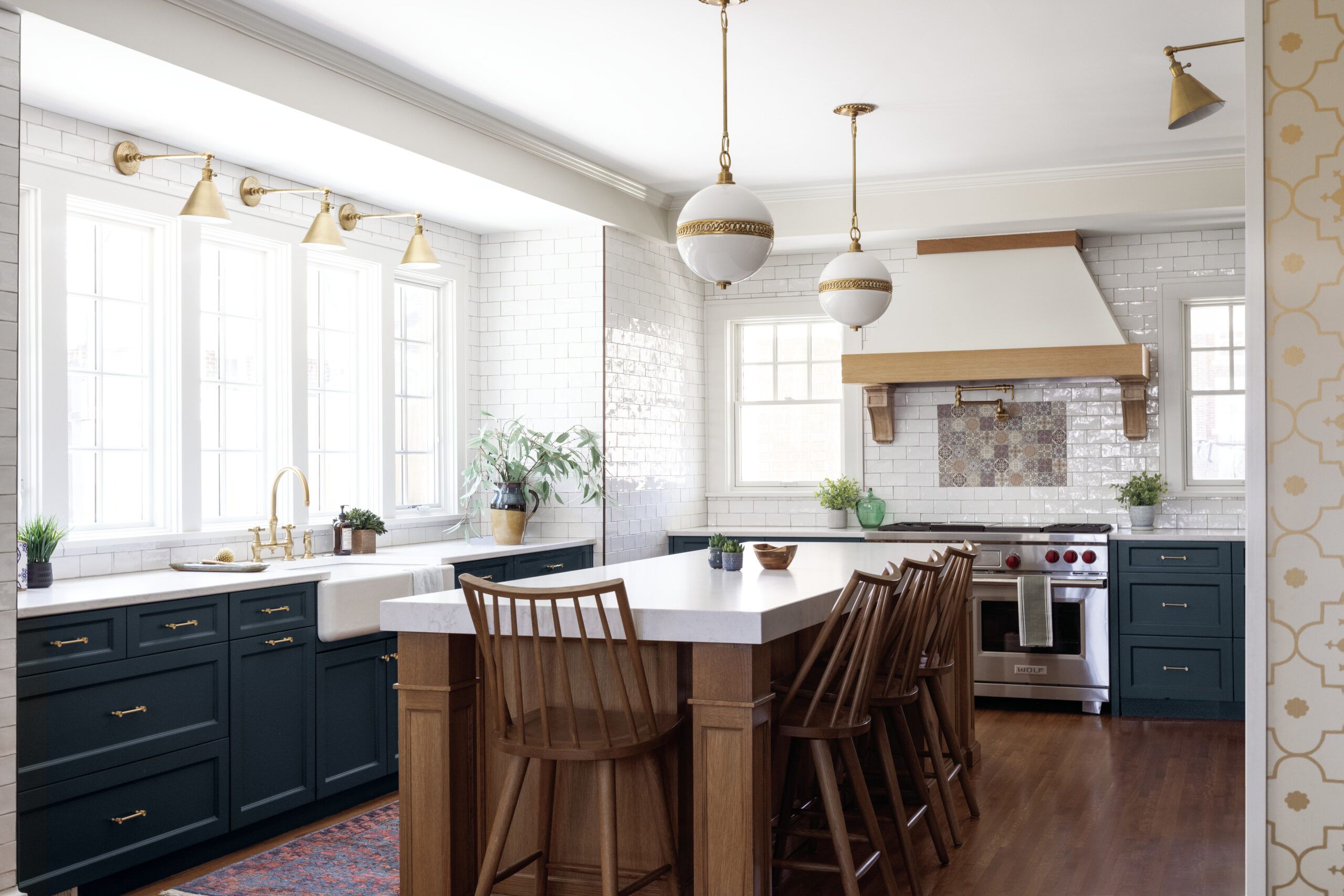 The Final Reveal of Our Modern Colonial Kitchen