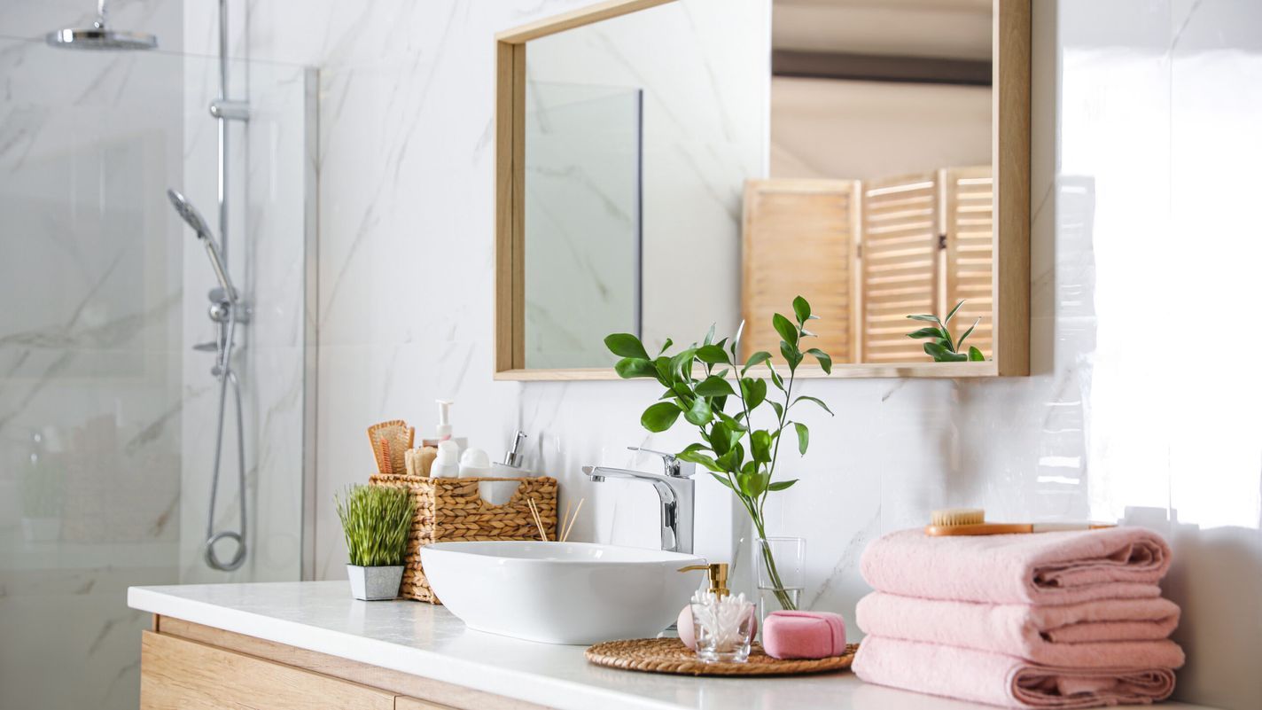 20 Chic Bathroom Countertop Ideas That Won't Break The Bank