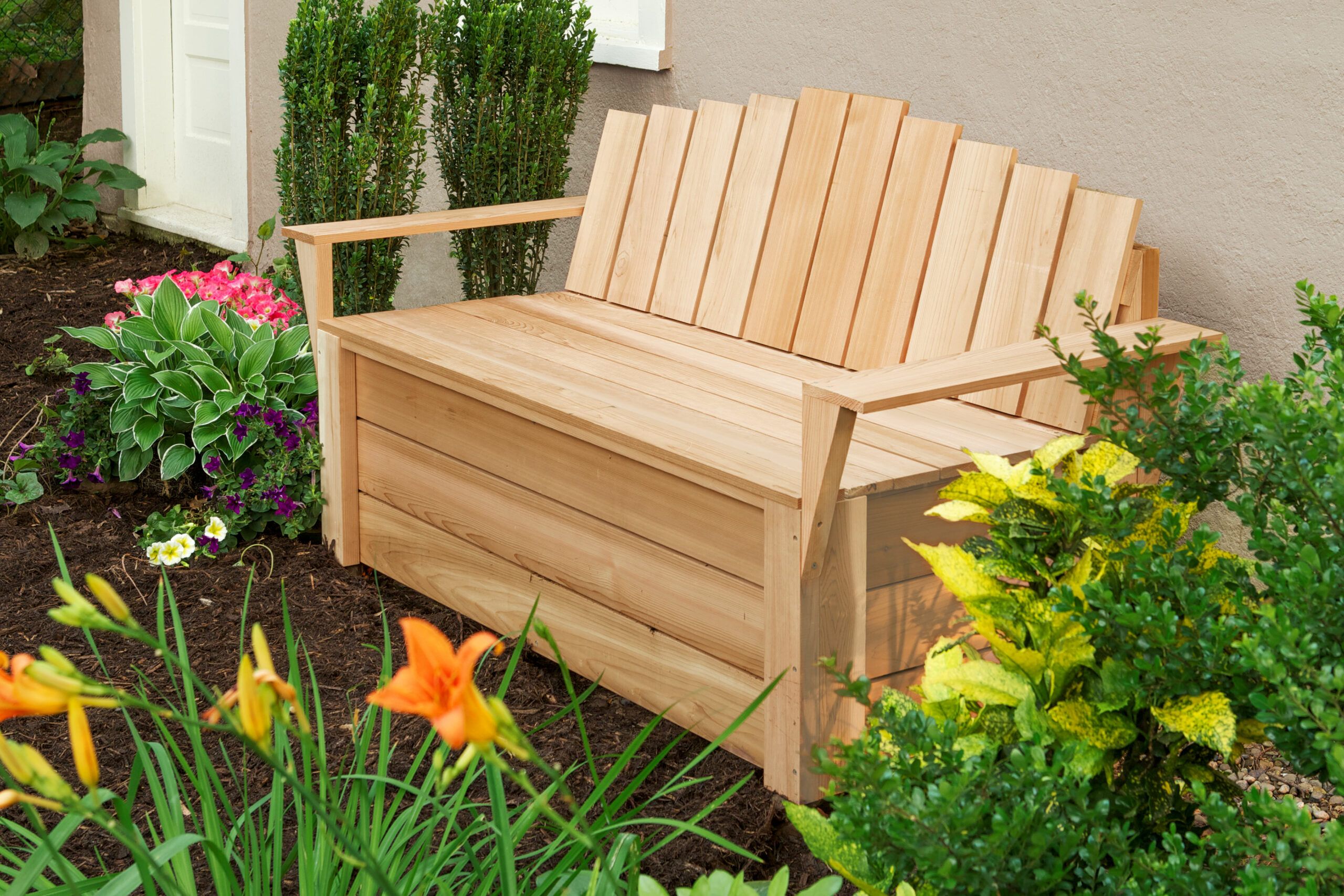 How to Build a Cedar Compost Bench - This Old House