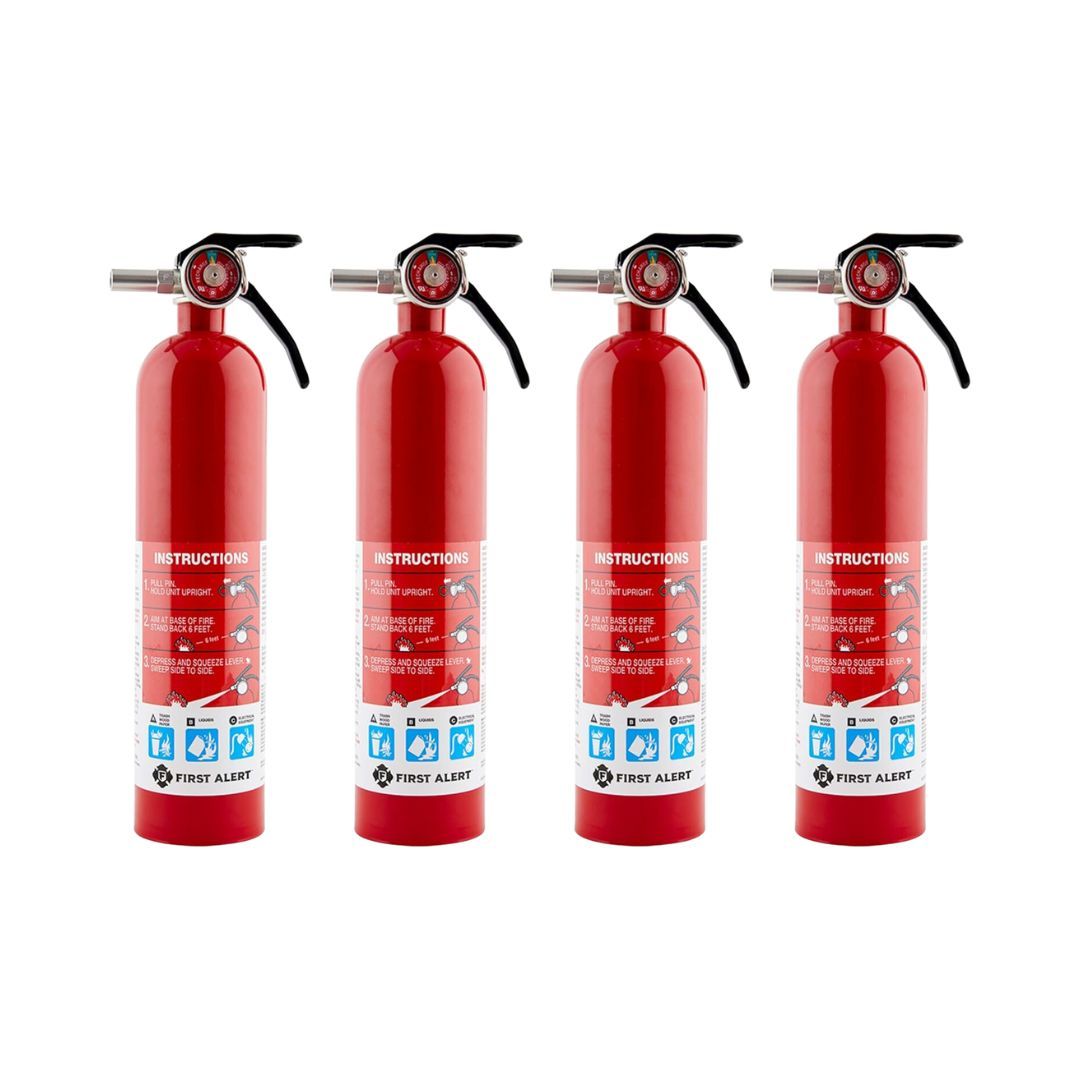 Rechargeable Home Fire Extinguisher Logo