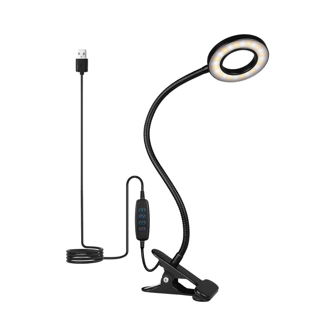 iVict Clip-On Desk Lamp Logo