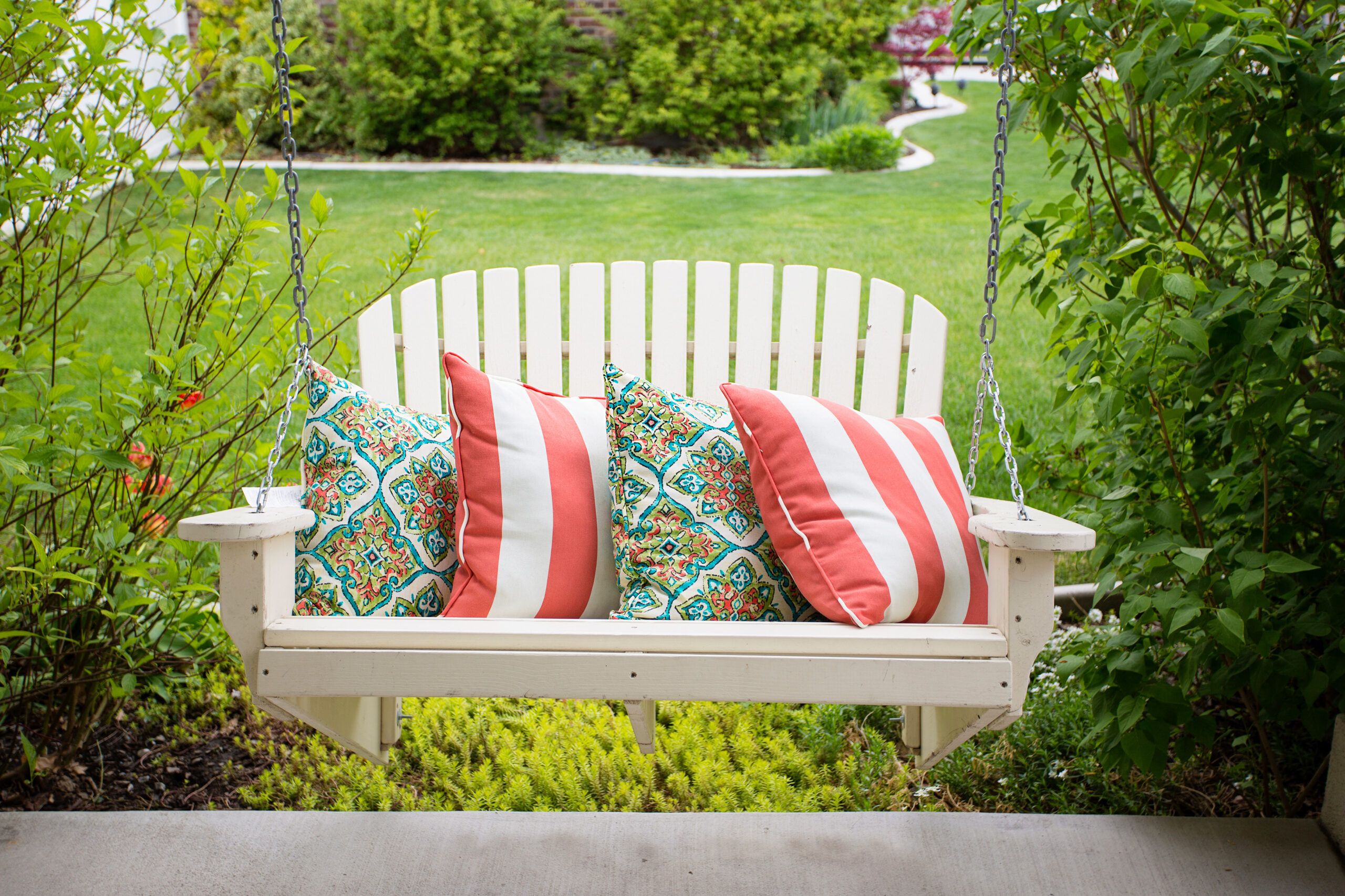 a porch swing