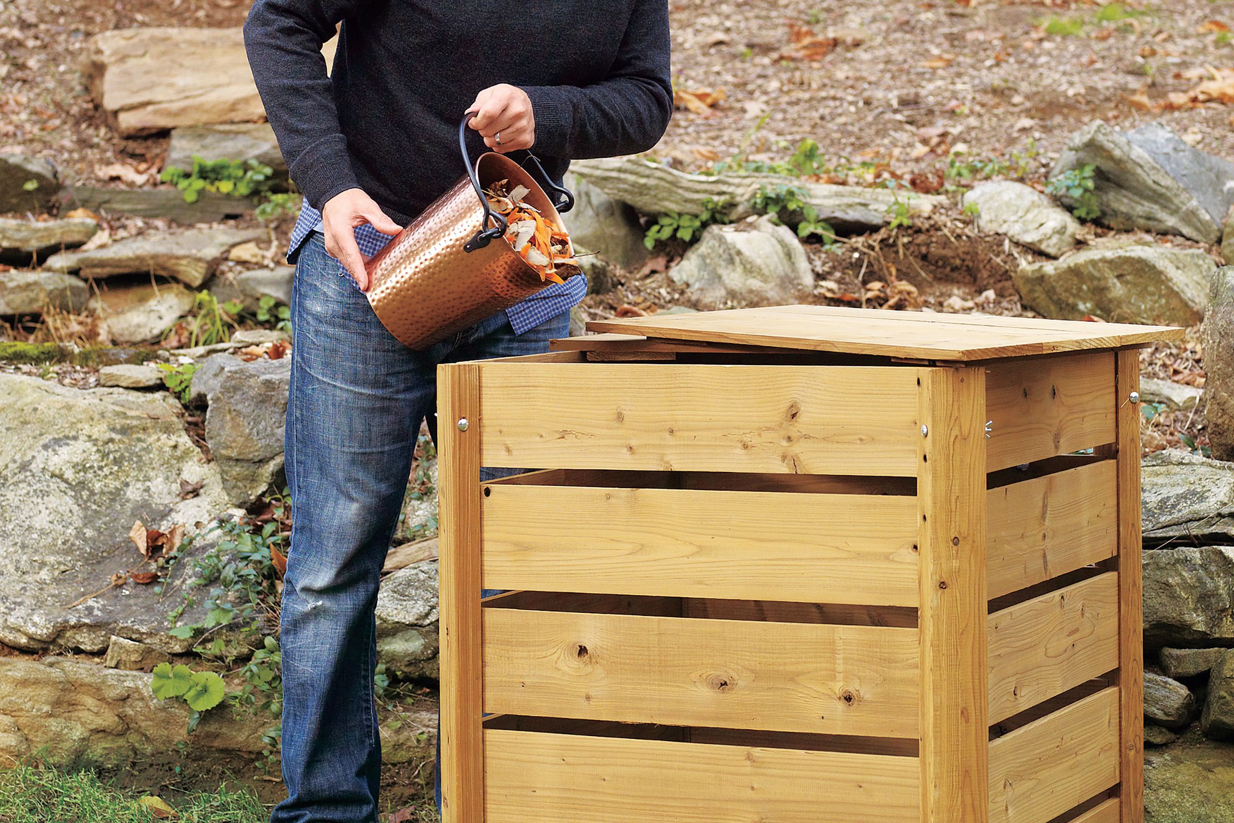 a composting box