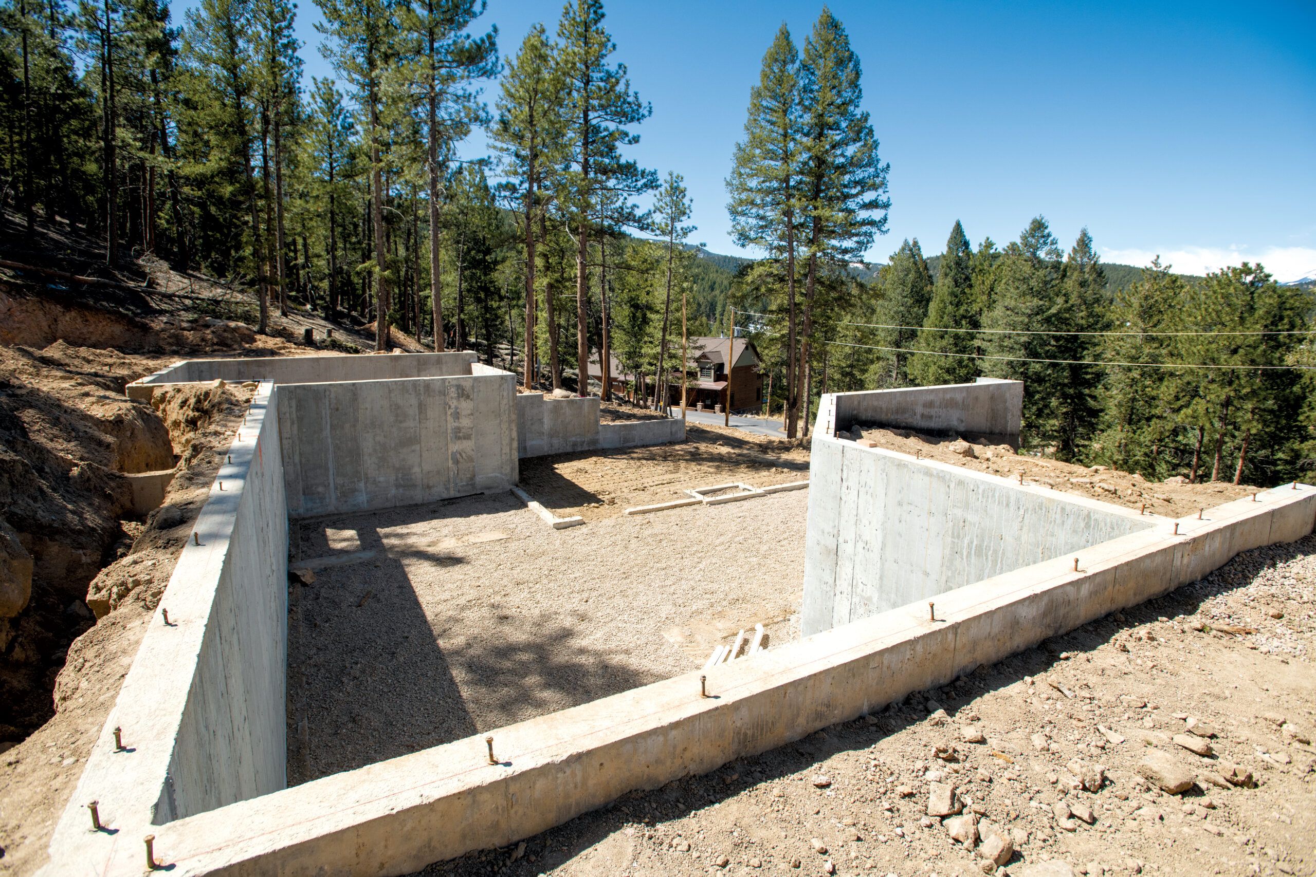 Building a Home in the Mountains