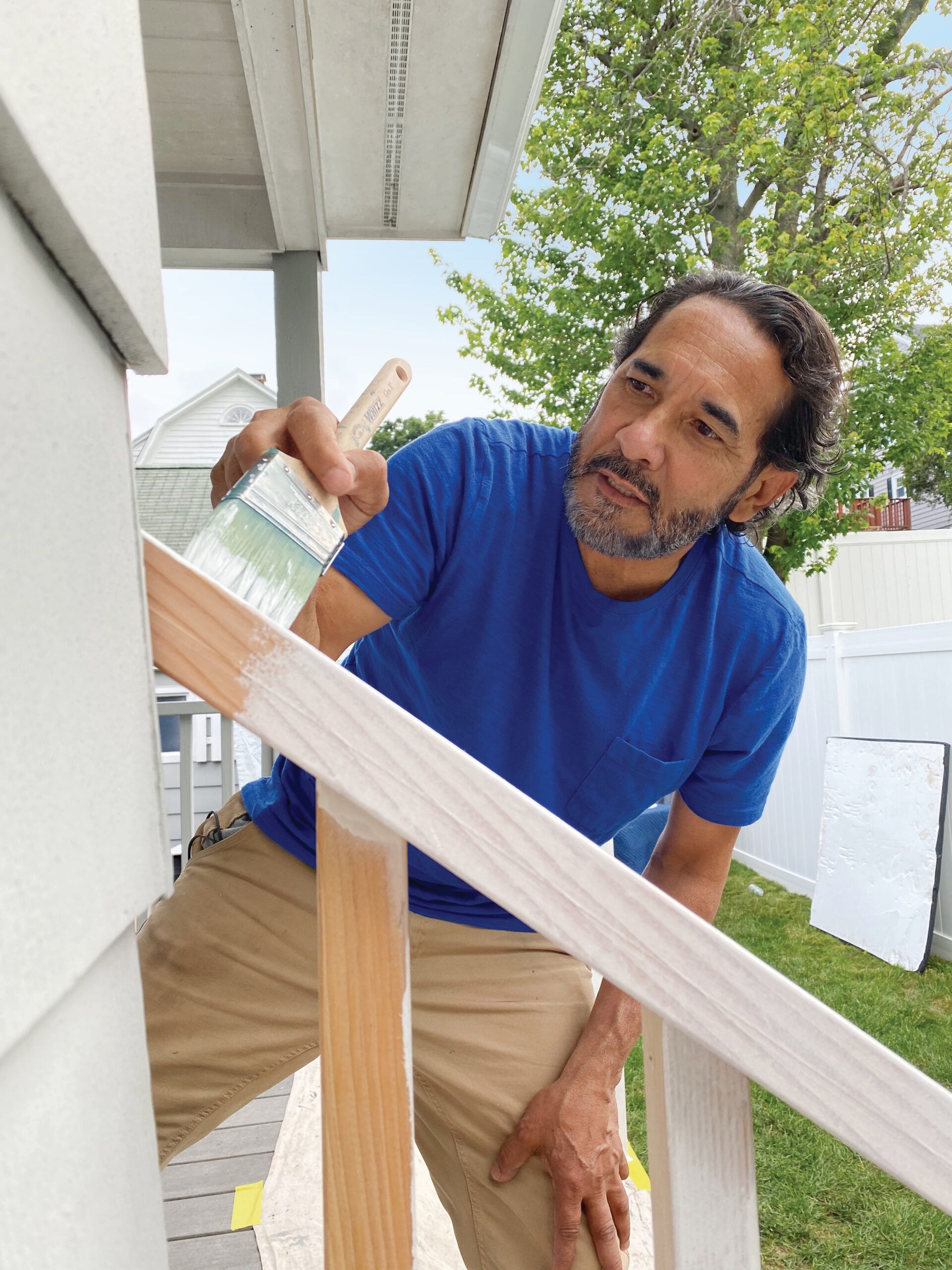 How to Paint Exterior Railings - This Old House