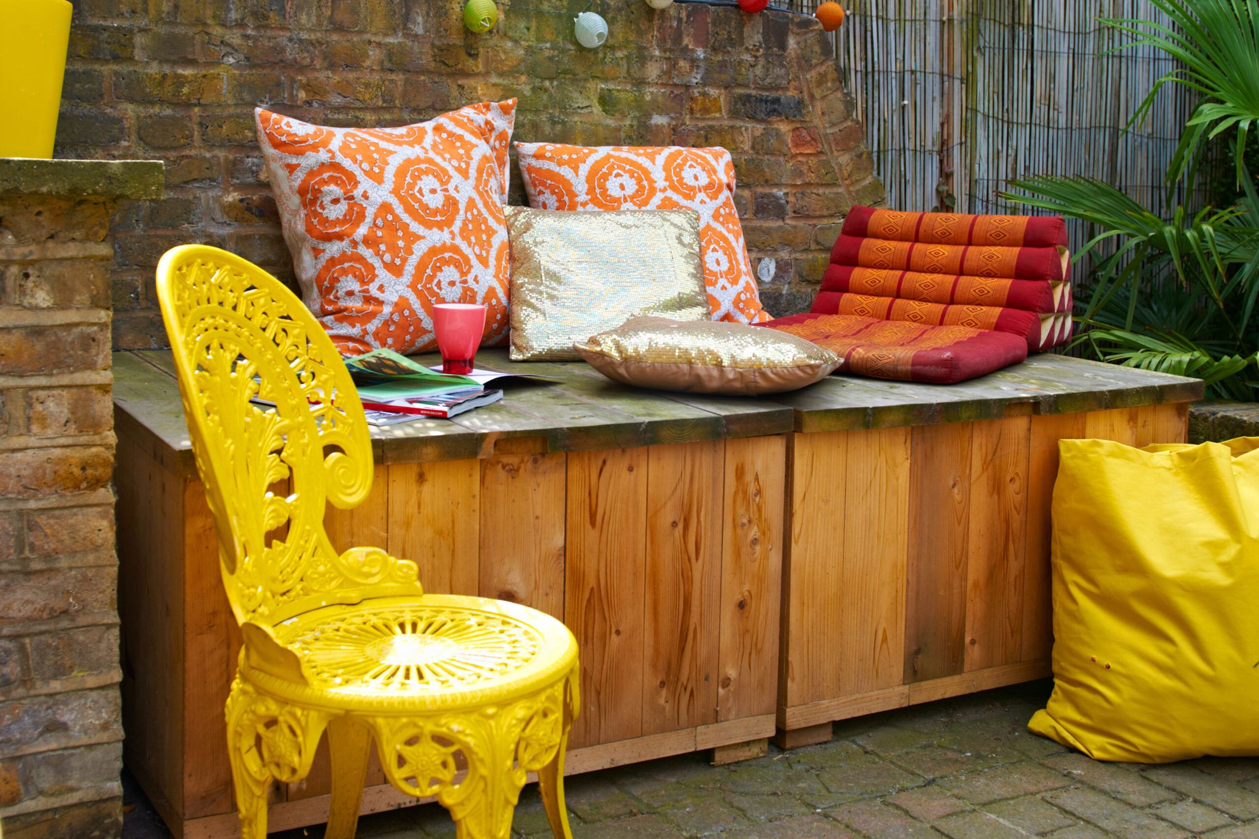 DIY Outdoor Seat Cushions 