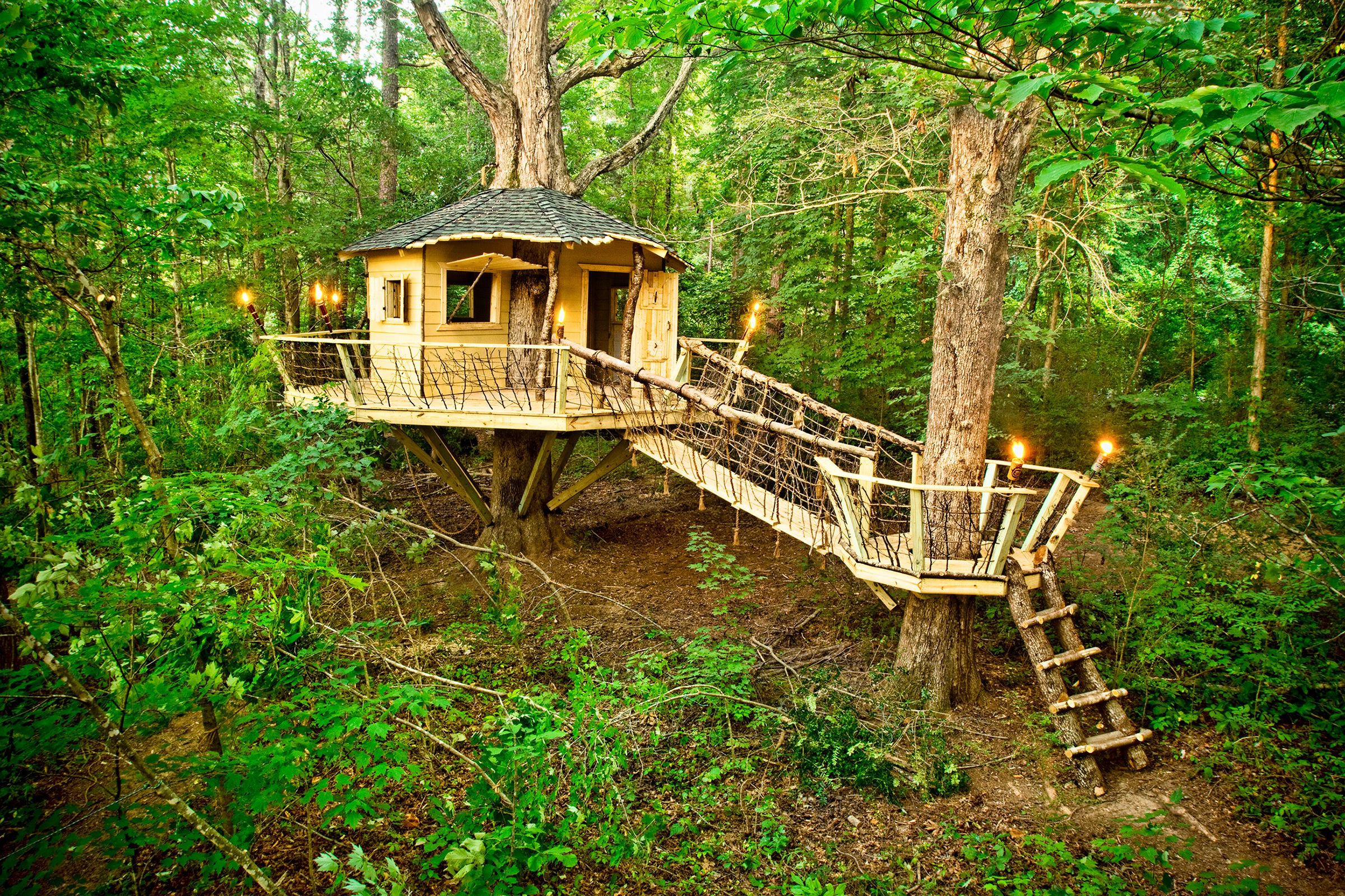 Even better than tree houses!