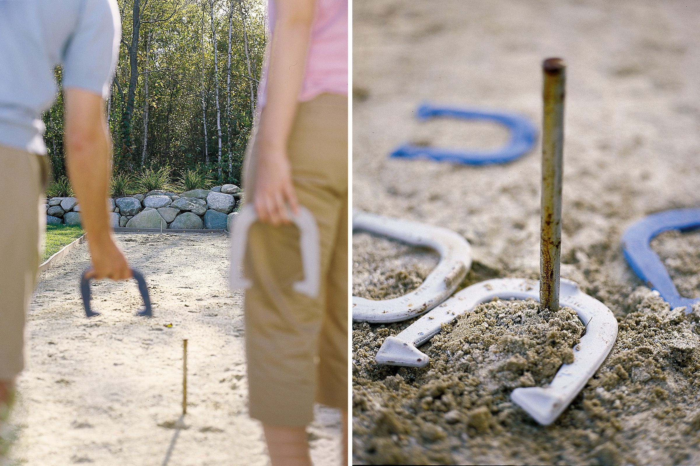 Set Of Horseshoes- Outdoor, Backyard Family Entertainment, Party Game