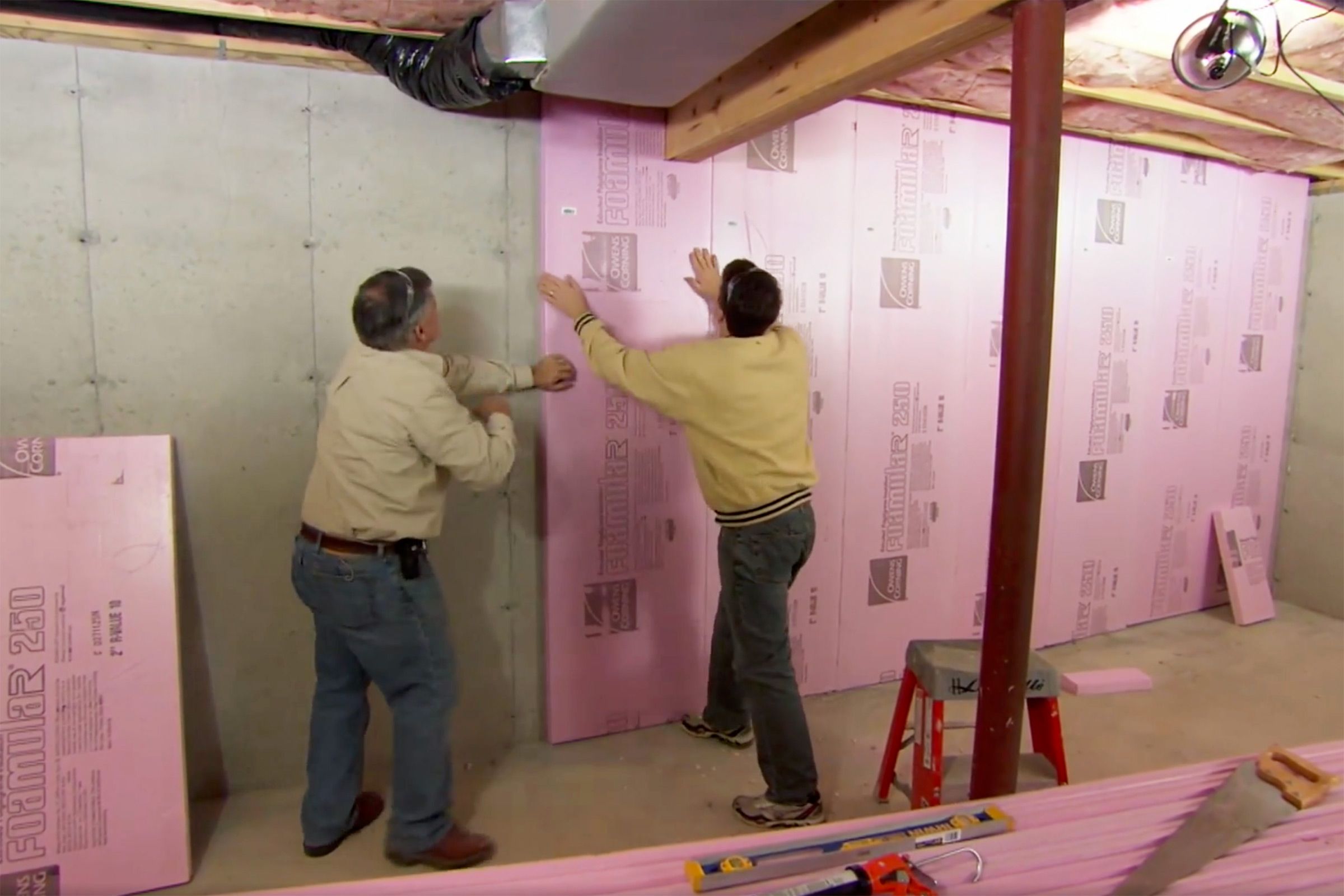 styrofoam wall panels for basements