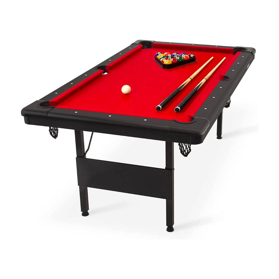 Brunswick Gold Crown VI Tournament Slate Pool Table in Matte Black