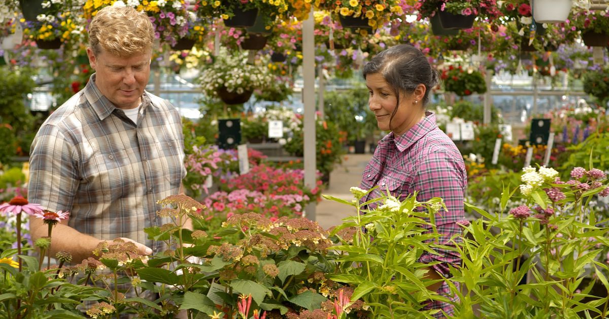S21 E18, Kevin O'Connor and Jenn Nawada visit a garden center to discuss pollinators