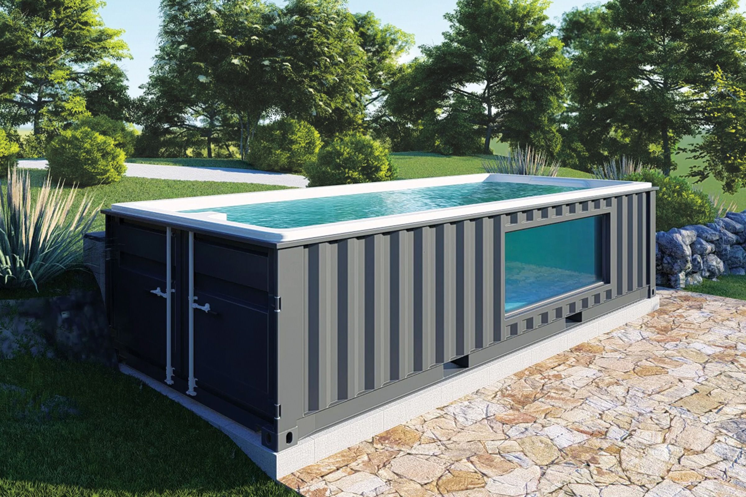 Steel Container Pool 
