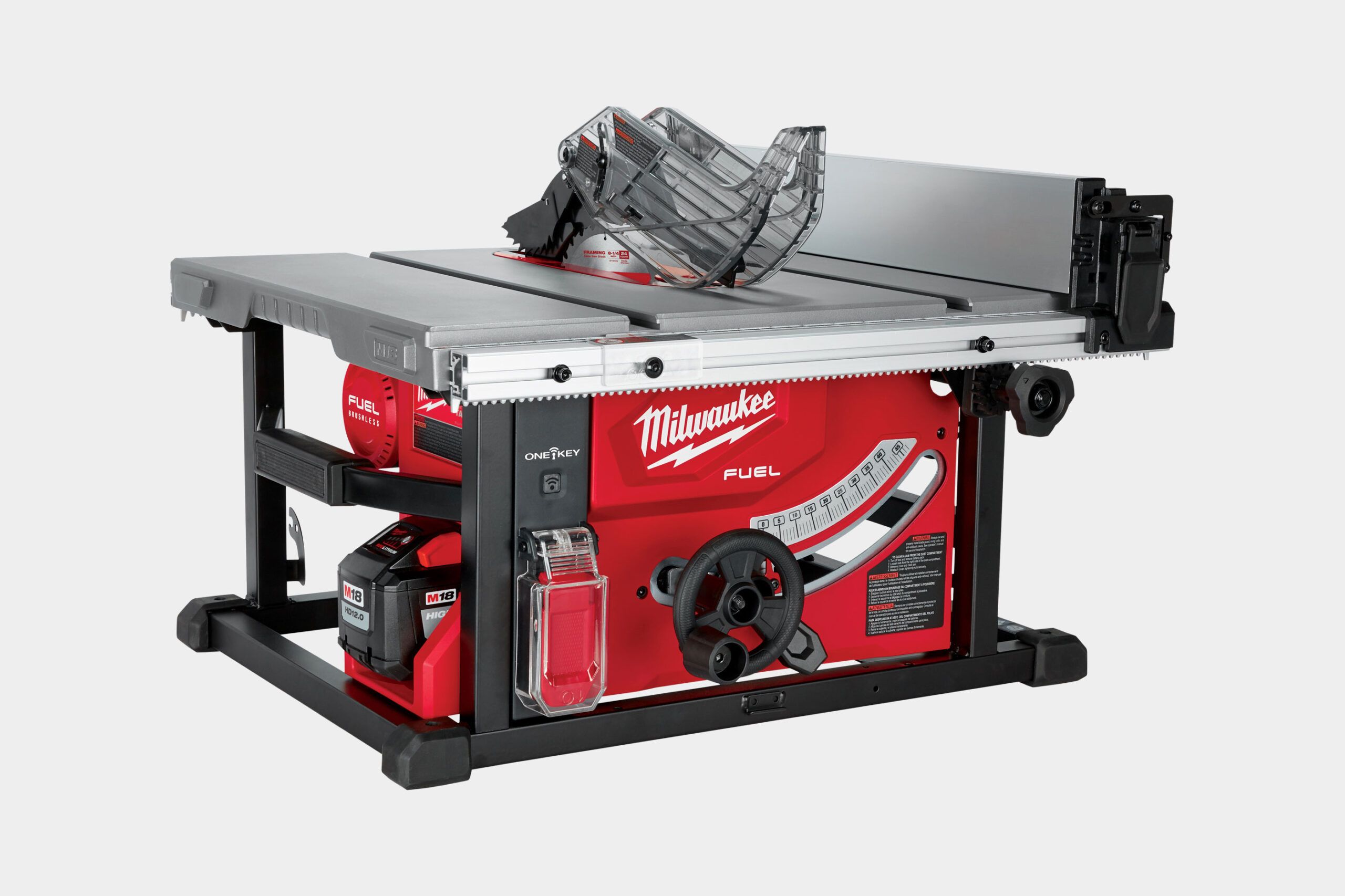 M18 Fuel 8¼" Table Saw with One-Key