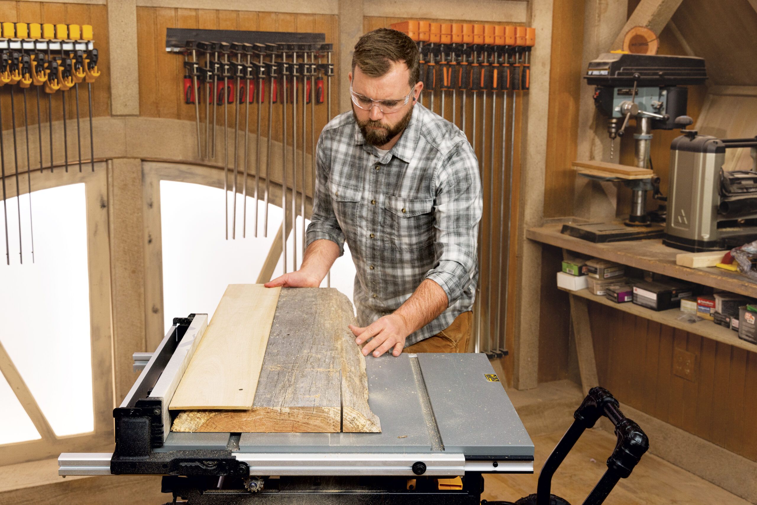 Interior, Magazine, Hi Res, Magazine, Nathan Gilbert, Summer 2023, Table Saw, Tool Lab, Tool Lab Table Saw, Workshop Studio, Adult, Male, Man, Person