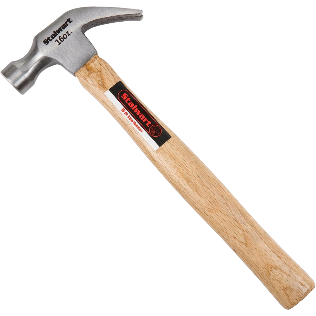 Stalwart 16-Ounce Natural Hardwood Claw Hammer  Logo