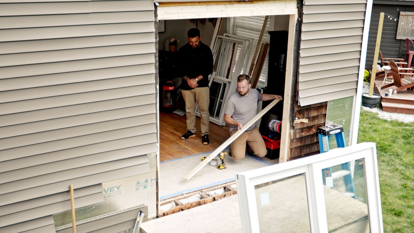 S22 E10: Nathan Gilbert converts a window into a sliding patio door