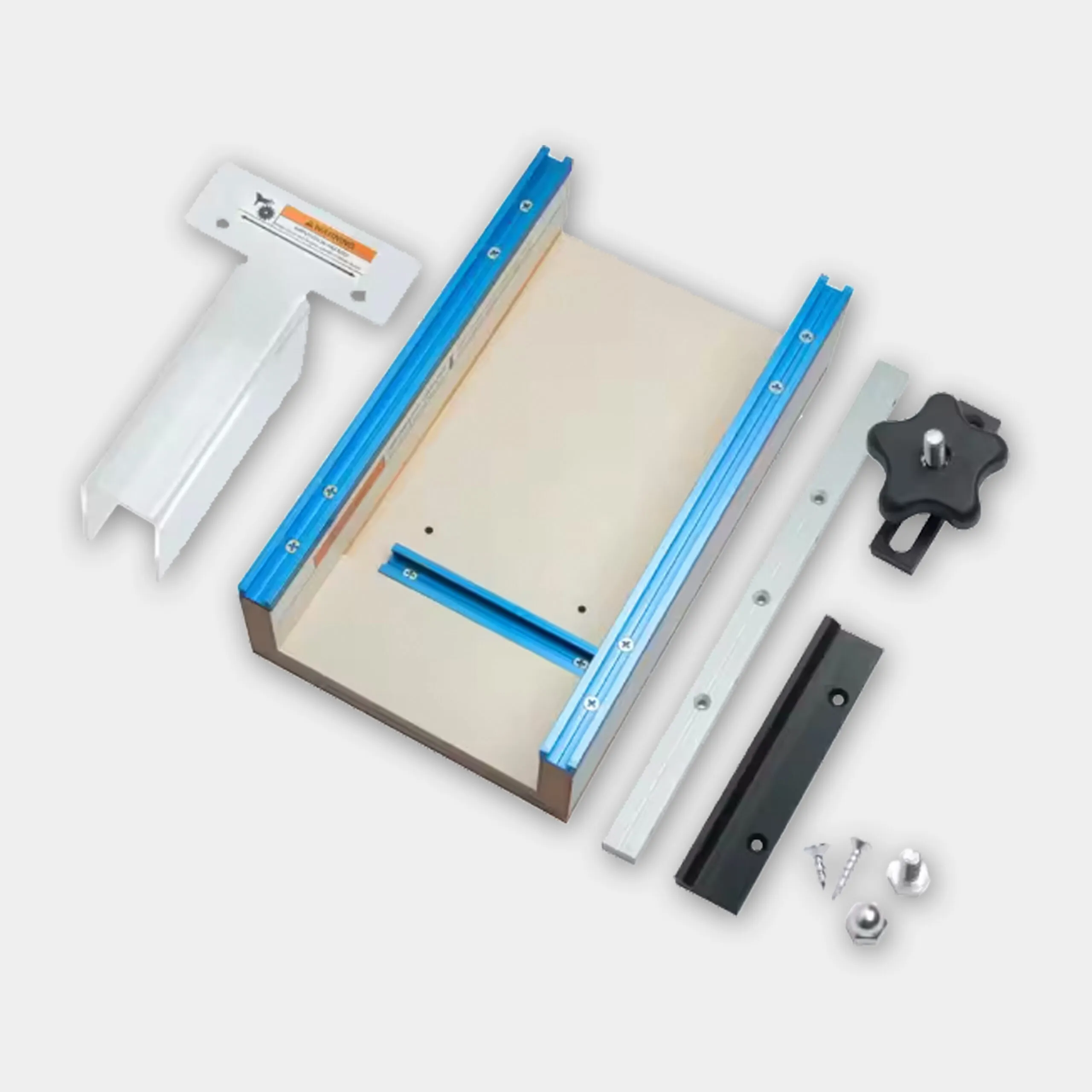 Adjustable cross-cut sled