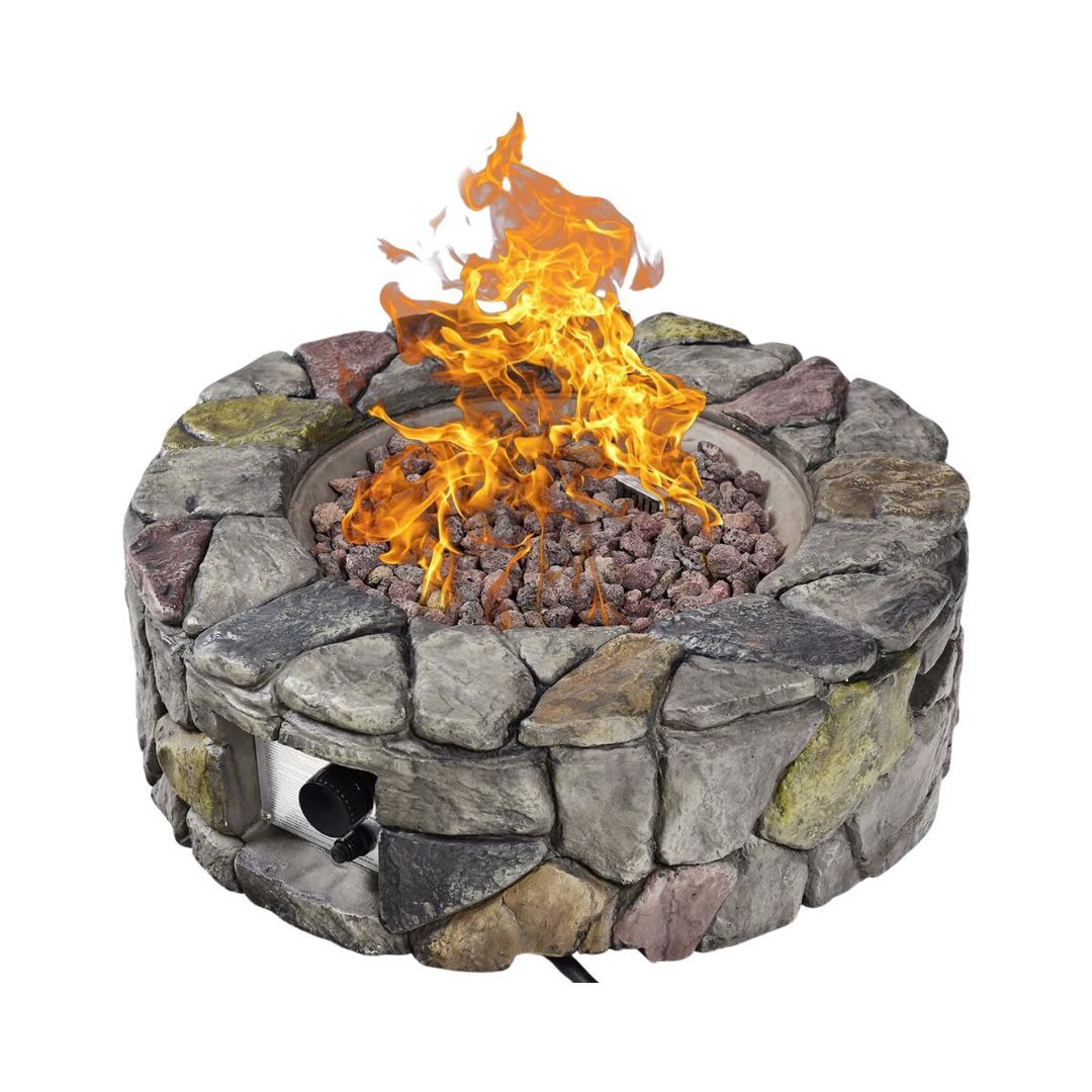 Giantex Stone Propane Fire Pit Logo