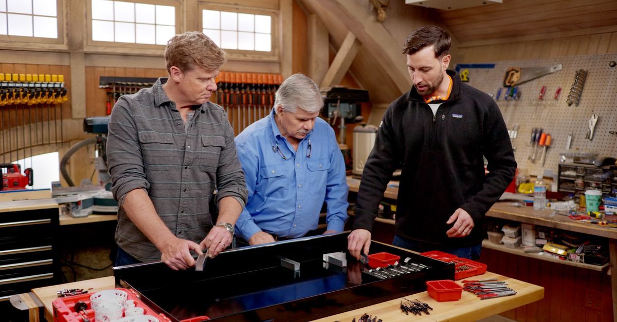 S22 E25: Kevin O'Connor, Tom Silva, and Zack Dettmore make tool drawer inserts for better organization
