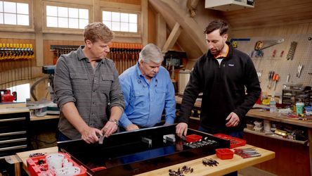 S22 E25: Kevin O'Connor, Tom Silva, and Zack Dettmore make tool drawer inserts for better organization