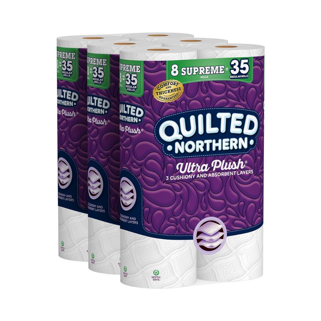 Quilted Northern Ultra Plush Toilet Paper Logo