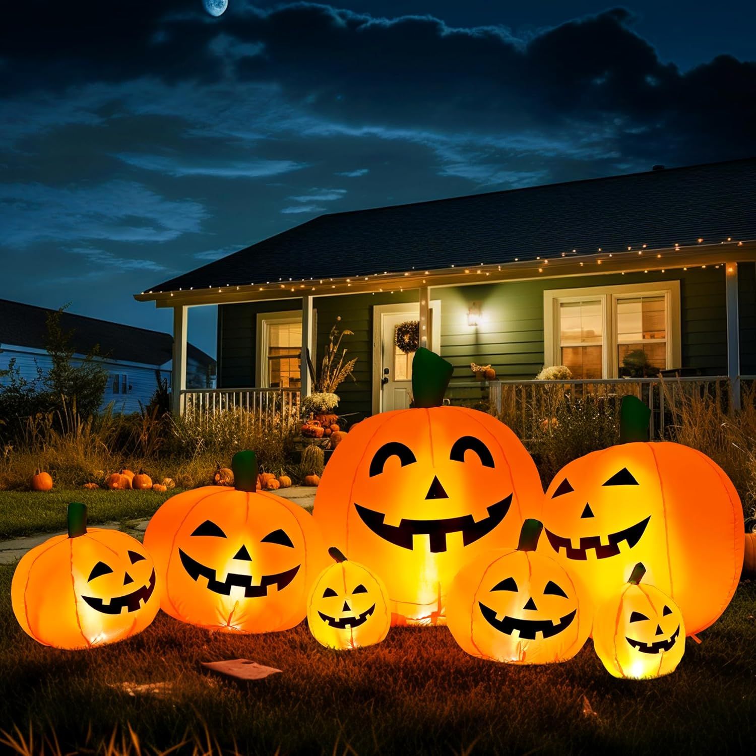 Inflatable Outdoor Pumpkins Logo