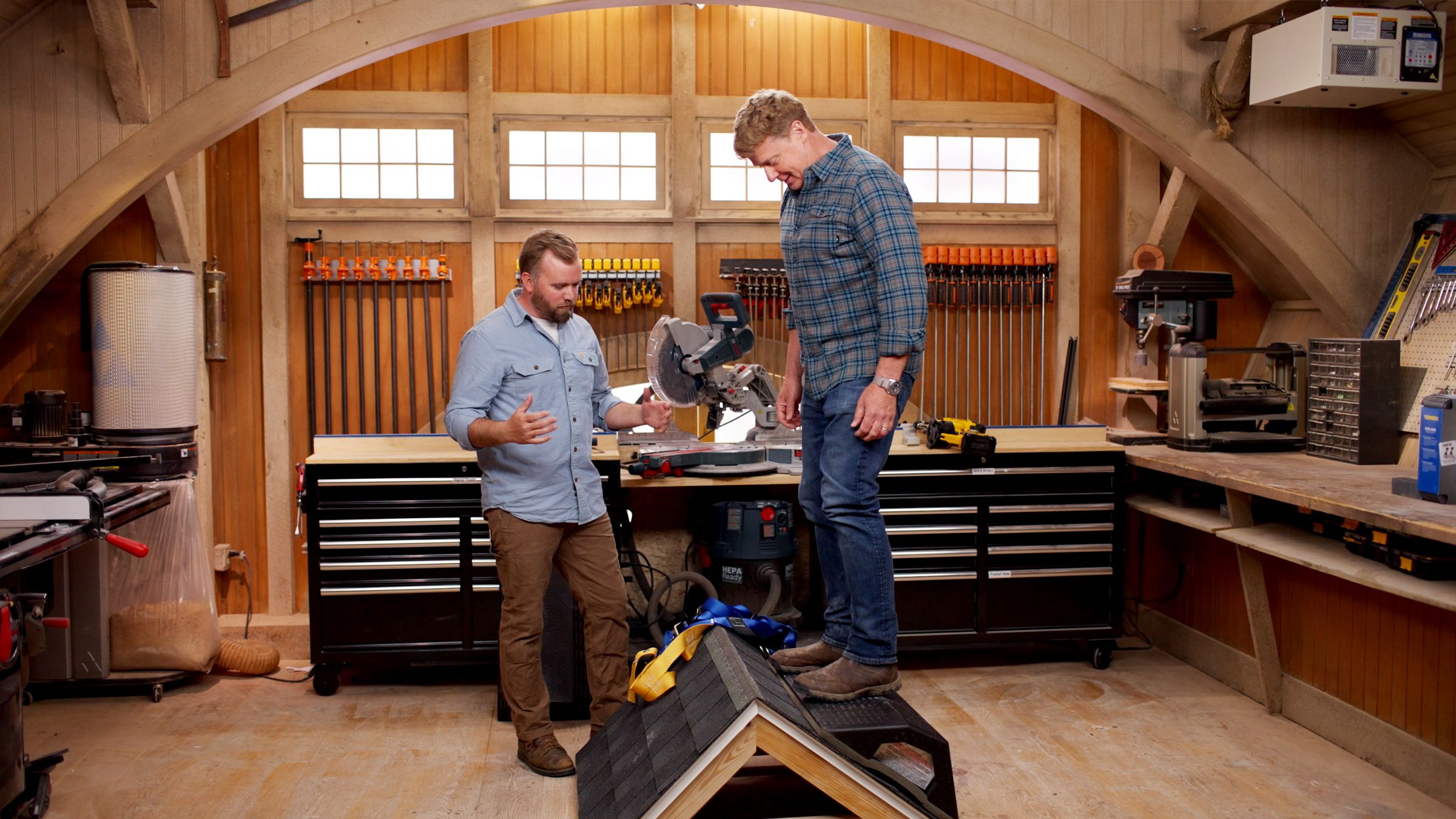 Using a Roofing Wedge on Shingle Roofs