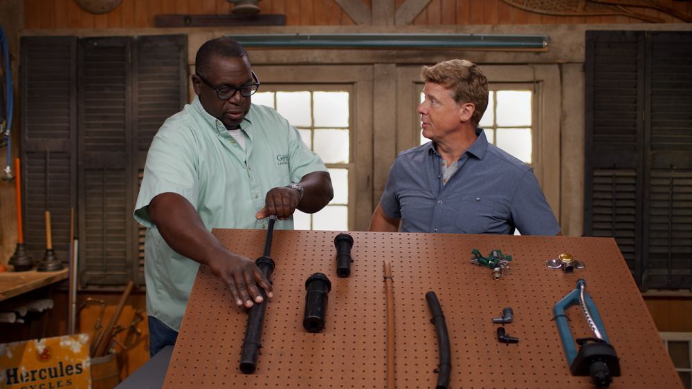 S23 E7: Lee Gilliam teaches Kevin O'Connor about different sprinkler heads