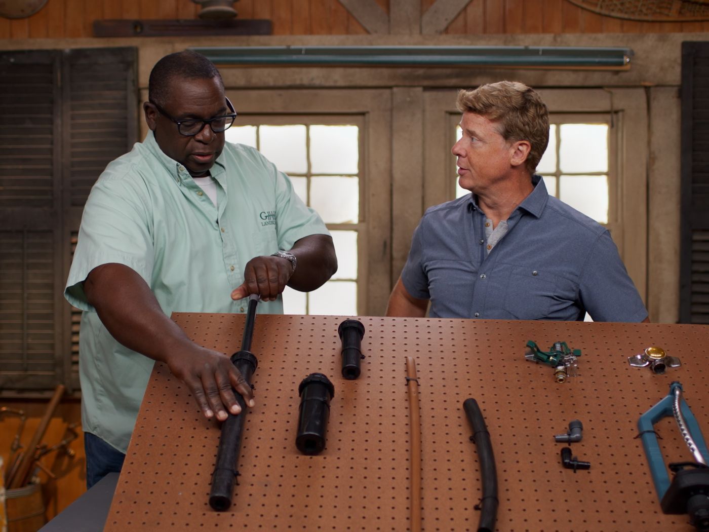 S23 E7: Lee Gilliam teaches Kevin O'Connor about different sprinkler heads