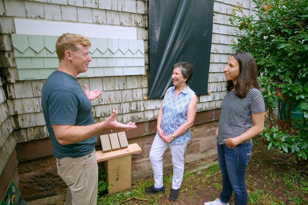 S45 E20: Kevin O’Connor meets up with Glen Ridge, NJ homeowners, Asha and Sunita who share what colors they’re considering