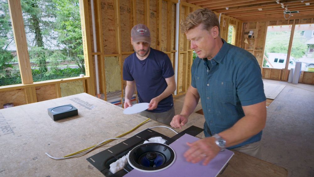 S45 E21: Glen Ridge homeowner Jason installs architectural speakers with Kevin O’Connor