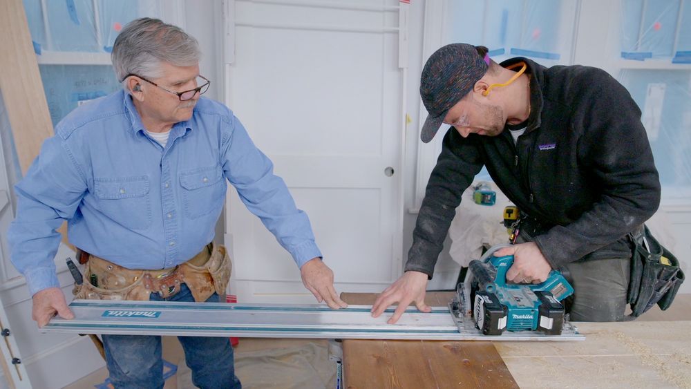 S45 E25: Tom Silva and Zack Dettmore build a mudroom bench from reclaimed lumber