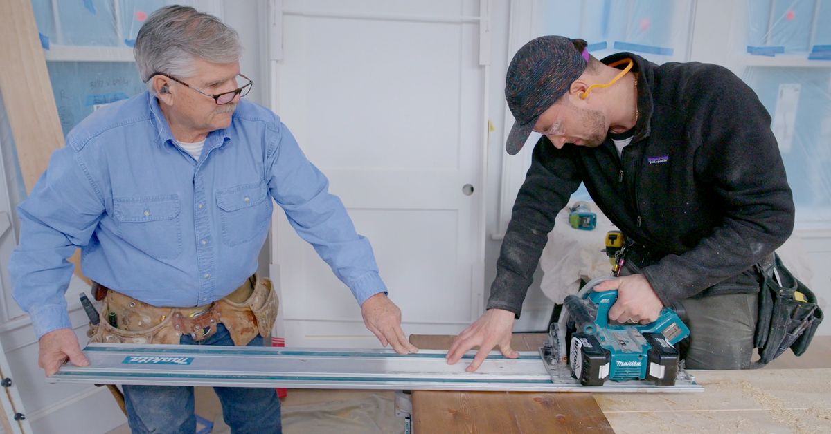 S45 E25: Tom Silva and Zack Dettmore build a mudroom bench from reclaimed lumber