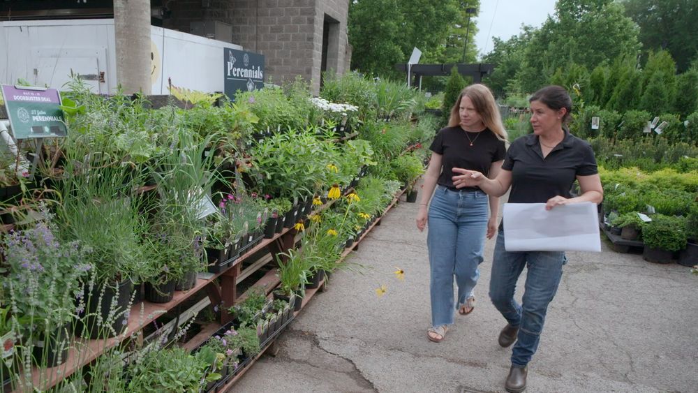 S46 E7: Jenn Nawada and the homeowner select plants for the front yard