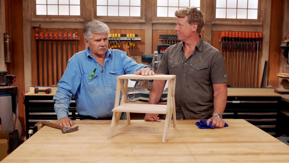 S23 E13: Tom Silva builds a toddler step stool with a CNC router with Kevin O'Connor